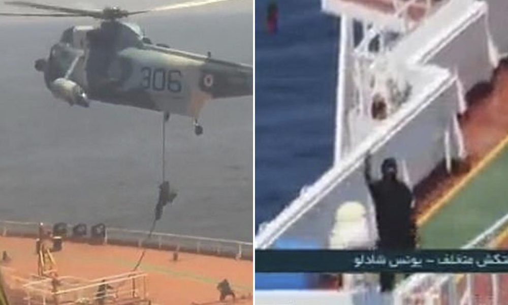 Iran Seizes US-Bound Oil Tanker In Helicopter Raid In Gulf Of Oman