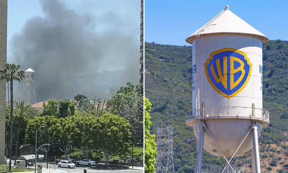 Massive Fire Breaks Out at Warner Bros. Studios in LA