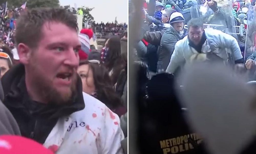 Rioter Who Hurled Bow Like A Spear At Police During Jan. 6 Attack Gets ...