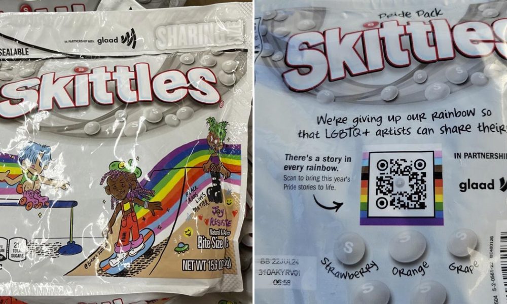 Гравитационный дисплей для skittles