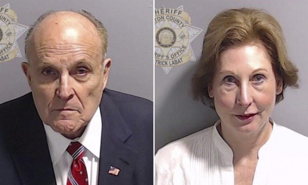 Giuliani And Powell Surrenders At Fulton County Jail In Georgia ...