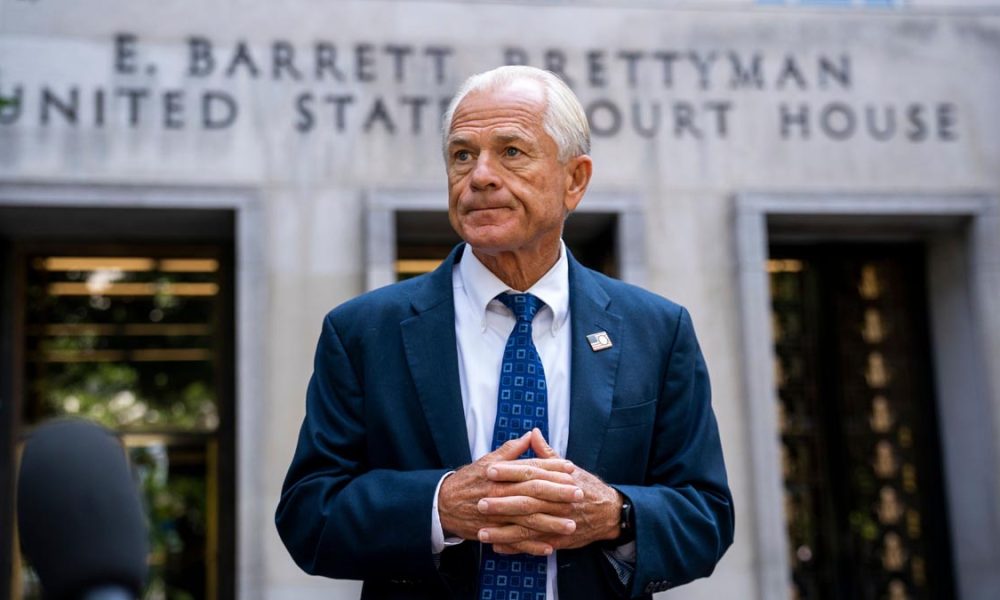 DOJ Seeks 6-Month Prison For Peter Navarro