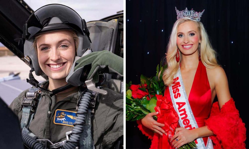 Air Force Pilot Makes History As First Soldier To Be Crowned Miss America