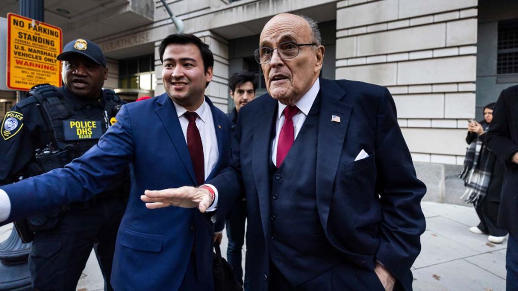 Giuliani, Others Plead Not Guilty To Felony Arizona Charges