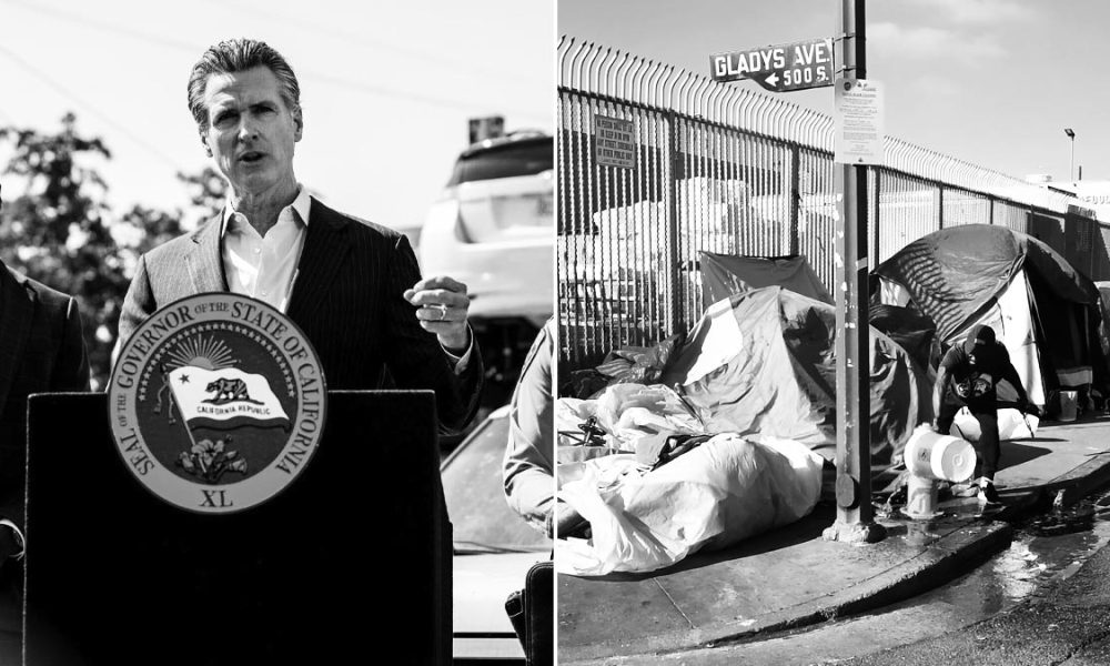 Newsom Issues Executive Order To Remove All Homeless Encampments In ...