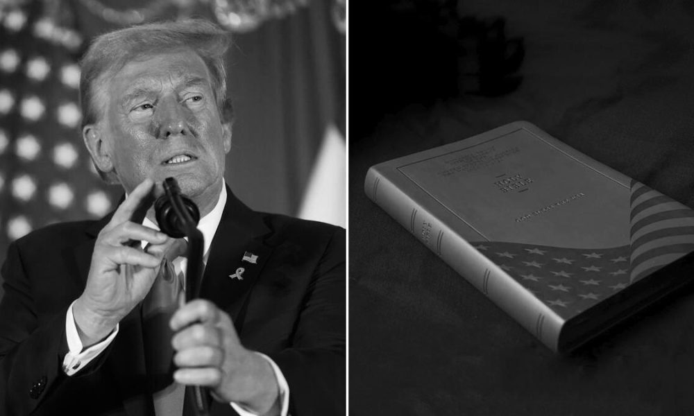 Trump’s ‘God Bless The USA’ Bibles Are Made In China